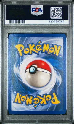2002 POKEMON LEGENDARY COLLECITON #76 GASTLY-REVERSE FOIL PSA 8 - Image 2