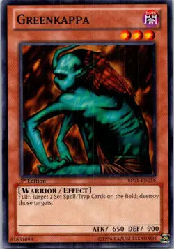 Greenkappa BP01-EN056 Yu-Gi-Oh! 1st Edition Light Play - Image 1