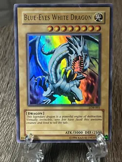 Blue-Eyes White Dragon – LOB-001 – Ultra Rare – Yu-Gi-Oh! - Image 2