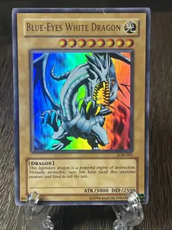 Blue-Eyes White Dragon – LOB-001 – Ultra Rare – Yu-Gi-Oh! - Image 3