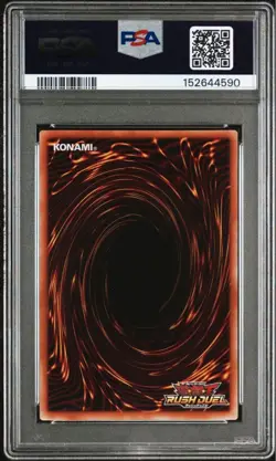 PSA Great Mos Rush Duel Ultimate Perfect Form Over Rush Rare YuGiOh Card - Image 2