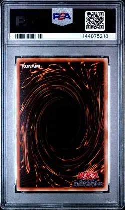 2001 YU-GI-OH! JPN PREMIUM PACK 4 #P402 DARK MAGICIAN PSA 10 - Image 2