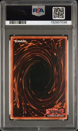 2005 YU-GI-OH! STRUCTURE DECK DRAGON'S ROAR RED-EYES DARKNESS DRAGON PSA 5 - Image 2