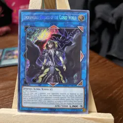 Underworld Goddess of the Closed World BLVO-EN050 Blazing Vortex 1st Edition - Image 3