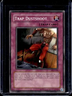 2003 Yu-Gi-Oh! Pharaonic Guardian Trap Dustshoot #PGD-049 - Image 1