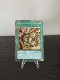 Yugioh Secret Village of the Spellcasters RA03-EN209 Platinum Secret Rare 1st Ed - Image 1