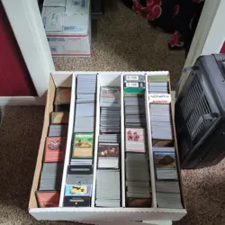 English MTG Magic the Gathering 4k Card Lot with vintage(near mint / unsearched) - Image 1