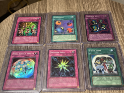 Yu-Gi-Oh! 1st Edition Holo Lot x6 – Vintage Super Rares (PSV, MFC, SDJ, TAEV) 600682787291 - Image 1