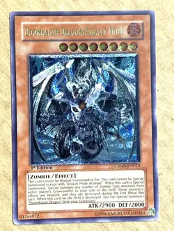 yugioh Doomkaiser Dragon/Assault Mode CRMS-EN019 Ultimate Rare 1st Ed near mint - Image 1