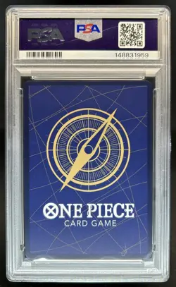 2025 One Piece Bandai Card Games Fest Monkey D Luffy #OP07-073 PSA 10 GEM MINT - Image 2