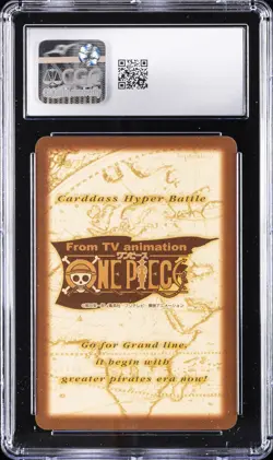 2001 ONE PIECE CARDDASS HYPER BATTLE JPN ONE PIECE GRAND BOX DX #C521 ZORO CGC 9 - Image 2