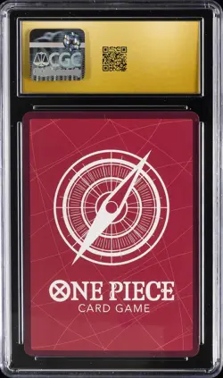2023 ONE PIECE JPN PREM COLL UTA PROMO ALT ART PARALLEL UTA CGC 10 PRISTINE - Image 2
