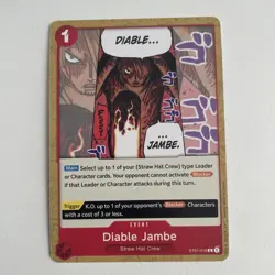 Diable Jambe ST01-016 - One Piece - Starter Deck 1: Straw Hat Crew - Regular NM - Image 1