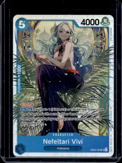 2026 One Piece Heroines Edition Nefeltari Vivi Super Rare #EB03-024 - Image 1