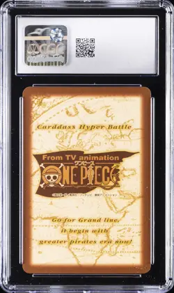 2001 CARDDASS HYPER BATTLE JPN ONE PIECE GRAND BOX DX #C523 NAMI CGC 8.5 - Image 2