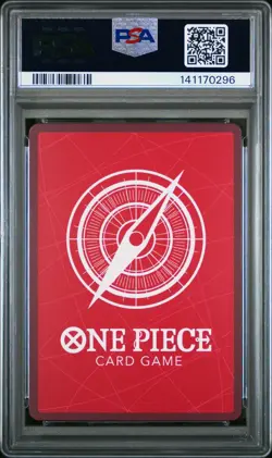 2025 ONE PIECE OP13-001 CARRYING ON HIS WILL ART MONKEY D. LUFFY OP TCG PSA 10 - Image 2