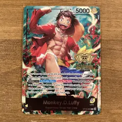 2024 One Piece 2nd Anniversary Tournament Winner Monkey D Luffy #ST13-003 - Image 1