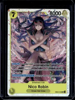 2026 One Piece Heroines Edition Nico Robin Super Rare #EB03-055 - Image 1