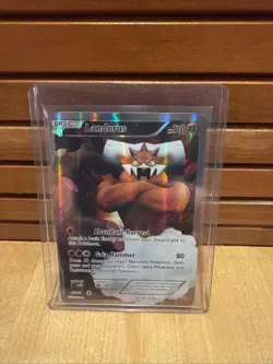 Pokemon TCG Landorus BW Black Star Promos Holo Card BW43 - Image 1