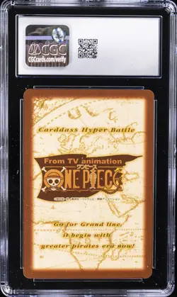 2001 ONE PIECE CARDDASS HYPER BATTLE JPN #C403 NAMI CGC 10 GEM MINT - Image 2