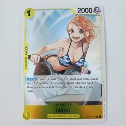 Nami One Piece CCG English OP15-108 Adventure On Kami's Island OP15-EB04 - Image 1