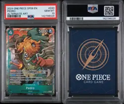 2024 One Piece OP08-Two Legends 030 Pedro Alternate Art PSA 10 - Image 3