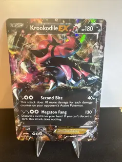 Krookodile EX XY25 Black Star Promos Holo Card Near Mint Condition - Image 1