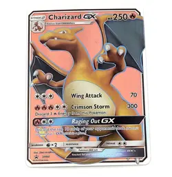 Pokemon Card Charizard GX SM60 Black Star Promo - Image 1
