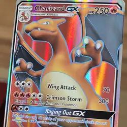 Pokemon Card Charizard GX SM60 Black Star Promo - Image 2