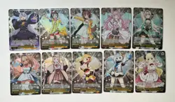 Weiss Schwarz Hololive Super Expo 2022 ALL HLP 53 FOIL Cards Complet Set JP - Image 2