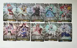 Weiss Schwarz Hololive Super Expo 2022 ALL HLP 53 FOIL Cards Complet Set JP - Image 3