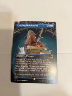 Cresting Mosasaurus (Borderless) Universes Beyond: Jurassic Pikachu World... - Image 1