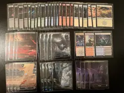 Edge of Eternities Land Lot 5 Galaxy Foil 22 Foil 20 Non Borderless Shock Basic - Image 1