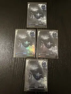 Edge of Eternities Land Lot 5 Galaxy Foil 22 Foil 20 Non Borderless Shock Basic - Image 5