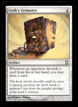 MTG Geth's Grimoire LP Light Play Darksteel [1408] - Image 1
