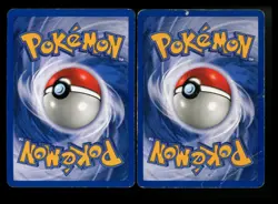 Alakazam 1/130 Ninetales 13/130 Base Set 2 2000 Vintage Pokemon Card Lot WOTC - Image 2