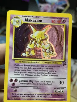 Alakazam 1/130 Ninetales 13/130 Base Set 2 2000 Vintage Pokemon Card Lot WOTC - Image 5