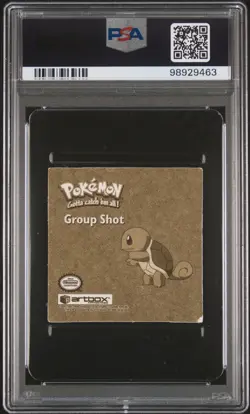 GROUP SHOT R14 STICKERS 1 RARE GOLD STICKERS POKEMON PSA 5 - Image 2
