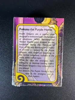 (60-Pk) Dragon Shield Card Sleeves PURPLE MATTE Small/Mini Size Japanese/Yugioh - Image 2