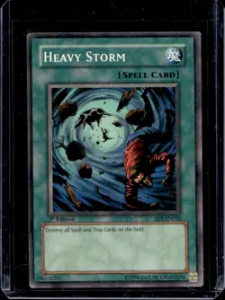 2005 Yu-Gi-Oh! Structure Deck Dragon's Roar 1st Edition Heavy Storm #SD1-EN016 - Image 1