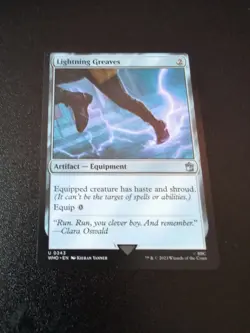 Lightning Greaves - 243 - NM - Universes Beyond: Doctor Who - MTG - Image 1