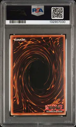 2002 YU-GI-OH! MRD-METAL RAIDERS #026 KAZEJIN PSA 5 - Image 2