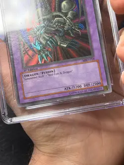 B. Skull Dragon MRD-018 1st Edition INK FOIL ERROR Yu-gi-oh! CGC 8.5 *009 - Image 4