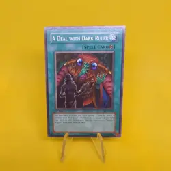 YuGiOh - A Deal with Dark Ruler - DCR-030 - Common 1st Edition - Image 1