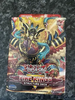 Yu-Gi-Oh! Fire King Structure Deck Official Konami - Image 1