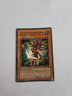 Amazoness Swords Woman MFC-061 Ultra Rare Original Print YuGiOh TCG - LP - Image 1
