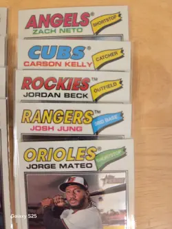 2026 Topps Heritage SP Cards 11 Card Lot In Chrome Parallel Very Rare Read - Image 2