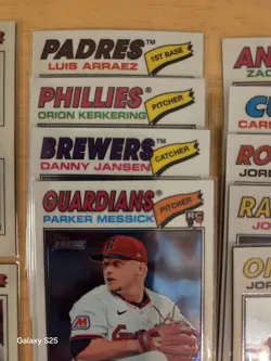 2026 Topps Heritage SP Cards 11 Card Lot In Chrome Parallel Very Rare Read - Image 3