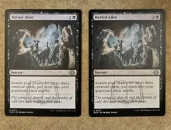 x2 Buried Alive Modern Horizons 3 - NM MTG - Image 1