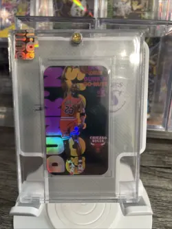 MICHAEL JORDAN DUNK’N GO-NUTS PROMO CARD SEALED TABACCO INSERT - Image 1
